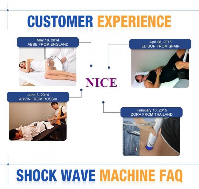Νέα μηχανή του /Shockwave συσκευών θεραπείας κρουστικών κυμάτων Extracorporeal φορητή